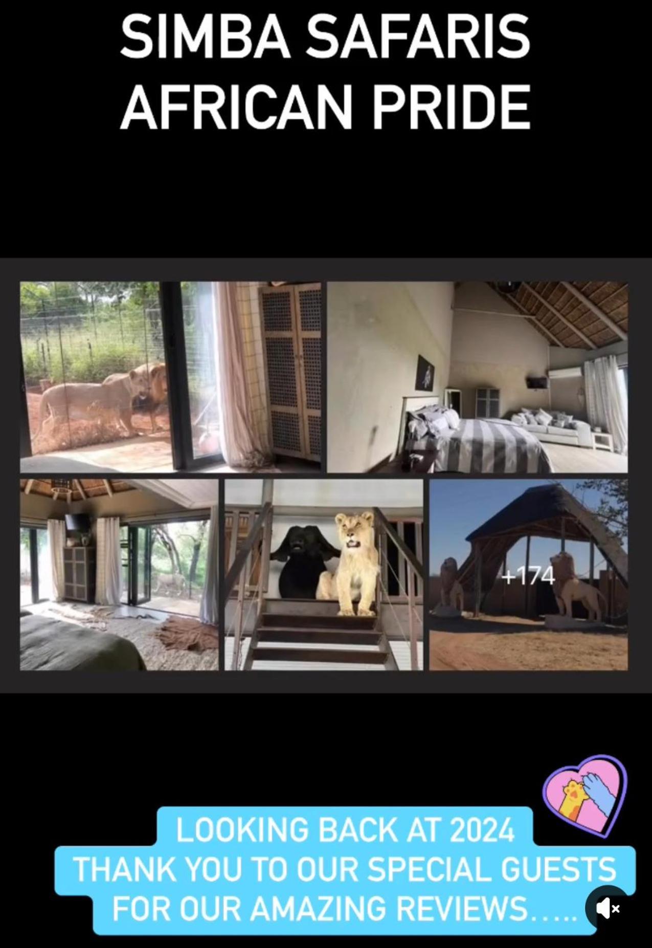 Lephalale Simba Safaris African Pride Exotic Lodge מראה חיצוני תמונה